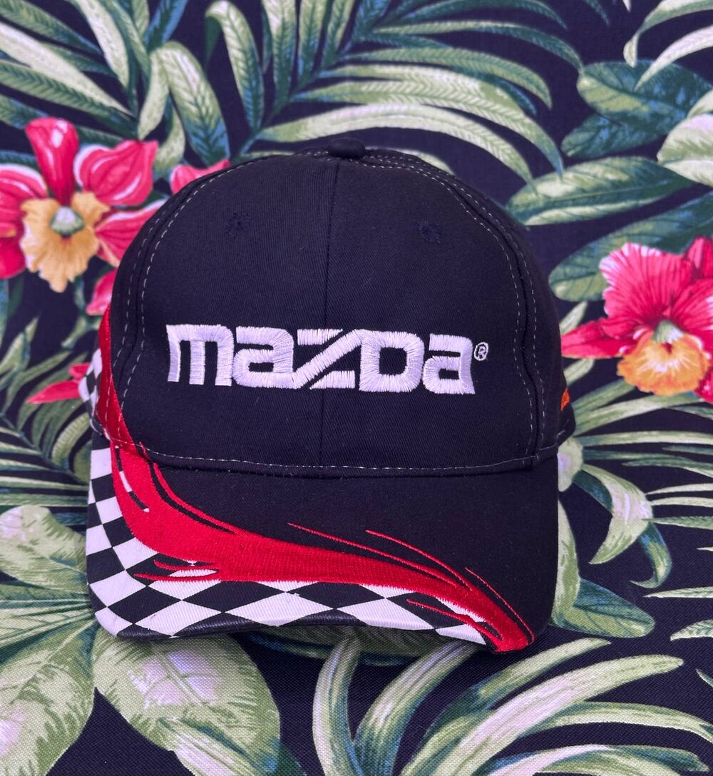 Vintage MAZDASPEED Mazda Racing Team Checkered Cap